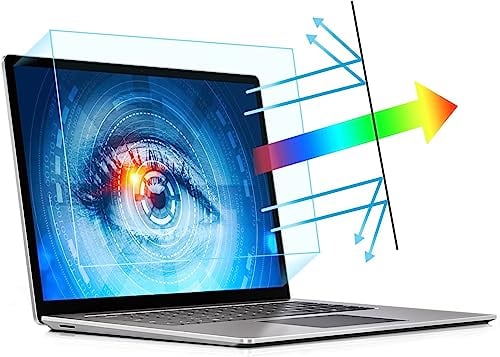 PYS (2 Pack) Blue Light Screen Protector Laptop 14 Inch, Blue Light Filter for Laptop, Enhanced Anti Glare, to Protect Your Eyes/Computer Screens 14 Display 16:9