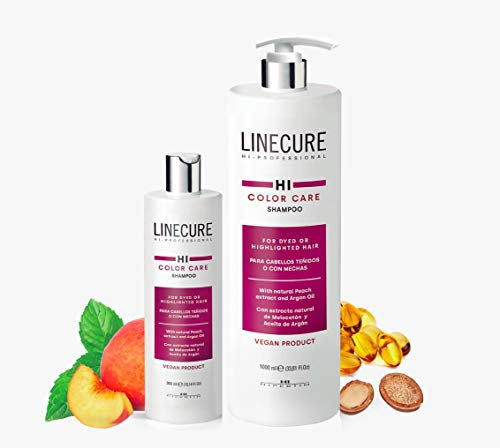 Hipertin - Champú Vegano para cabello teñido y con mechas Color Care, 1000ml