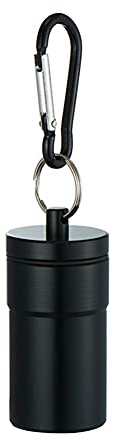 BYNYXI Zigaretten Taschenascher, Edelstahl Aschenbecher mit Schlüsselanhänger Taschenaschenbecher für Unterwegs Aschenbecher to go, Mini Aschenbecher Rauchfreie Geruchsdicht Reise Aschenbecher
