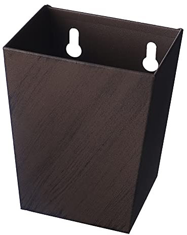 Jumiok Stainless Steel Cap Collector (Dark Brown) - Narrow Wall Mounted Bottle Opener Accessory with 50 Caps Capacity