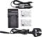DSTE 2x Rechargeable EN-EL5 Battery + Travel and Car Charger Compatible for Nikon EN-EL5 Coolpix P510 P520 P530 P5100 P6000 S10 P3 P4 P80 P90 P100 P500 Digital Camera