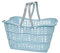 keeeper Praktischer Einkaufskorb Alma, Stabiler Kunststoff (PP), 40 x 29 x 22,5 cm, 15 l, Nordic Blue