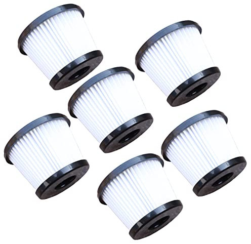 6 pezzi Sostituzioni lavabili del filtro HEPA per SILVERCREST SHAZ 22.2 C3 Filtri dell'aspirapolvere della maniglia Accessori