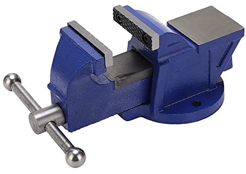YyDDs Bench Vise, Tabletop Bench Vise Firm Strengthened Base with Anvil for Milling Machines