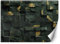 Feeby Fototapete Abstrakt Marmor 350x245 cm Grün XXL Vlies Wandtapete Tapeten Wohnzimmer Schlafzimmer Jugendzimmer Moderne Design Wandbild Wand Dekoration Geometrie Textur