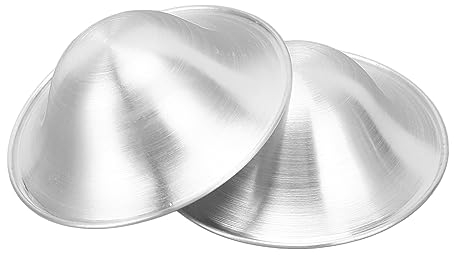 Brustwarzenschutz für das Stillen von,Stillhütchen aus Silber,Must Have für Neugeborene,für stillende Mütter,Schützt und beruhigt bei wunden und empfindlichen Brustwarzen