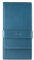 DiLoro Leder Quad Pen Case Pencil Pouch Halter für Vier Füllfederhalter Kugelschreiber Tintenroller und Bleistifte (Nappa Blue)
