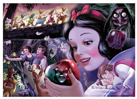Ravensburger Disney Heroines Collection: Snow White 1000 Piece Jigsaw Puzzle for Adults - 12000454 - Handcrafted Tooling, Made in Germany, Every Piece Fits Together Perfectly