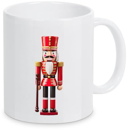 artboxONE Tasse Roter Nussknacker von Tanya Kart - Kaffeetasse Für Kinder