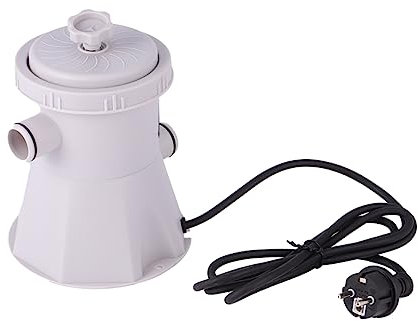 INOOMP Pool Wasserpumpe mit Effizienter Reinigungstechnologie und Einfachem Elektrischem Betrieb Kunststoff für Schwimmbadreinigung im Sommer