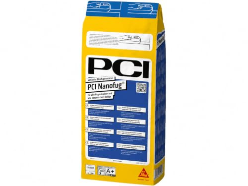 PCI Nanofug 4 kg Nr. 16 Silbergrau Variabler Flexfugenmörtel insbesondere für Steingut- und Steinzeugbeläge Sika