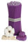Diveevo Ritual Kerzen 100% Bienenwachs Lila Violett - Kerzen für Gebet Tischdeko Hochzeit - Ungiftig, Ruß - Tropffrei, Nachhaltige Produkte, Nr. 140, Höhe: 16 cm, Ø 5 mm (50 Stk)