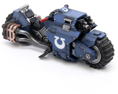 HiPlay JOYTOY Warhammer 40,000 1/18 Ultramarines Outriders JT2832 Collection de Figurines Articulées Modèle Cadeau