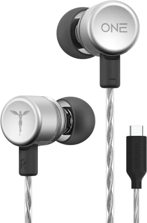 TANCHJIM One In-Ear-Motoren, kabelgebunden, HiFi-Ohrhörer für Musikspiele (Typ-C-DSP mit Mikrofon)
