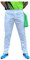 Rink Unisex Sports Bowls Trousers (White, Medium waist, 29 leg)