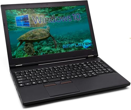 SIMPLETEK - 15.6 HD Laptop | Windows 10 Pro | 16GB RAM | 480GB SSD | Enterprise Laptop (Refurbished)
