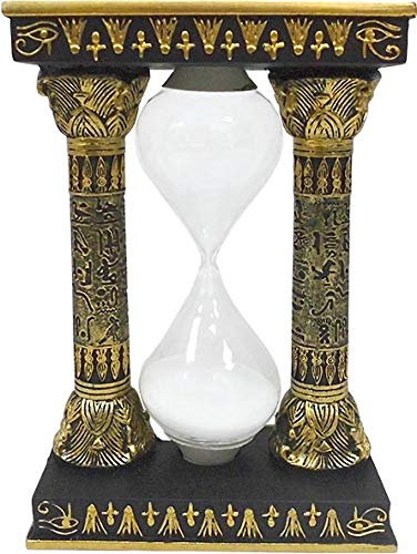 MystiCalls Ägyptische Sanduhr - Ägypten Mythologie Zeit Figur Uhr Deko