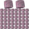 50 Stück Seifenpads aus Stahlwolle, Jex-Stempel mit Seifen, Seifenpad aus Stahlwolle, effektive Reinigung