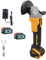 Angle Grinder 115mm for Makita 18V Battery,with Disc, Side Handle for Masonry Concrete Tile Metal Steel Grinding Polishing
