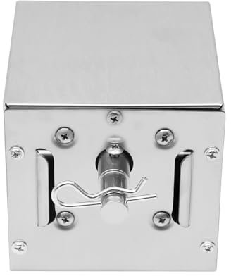 LOIRIIC Spanferkelgrillmotor,220V Grillmotor aus Edelstahl für Grillspieß,60KG 25W Edelstahl Röster Spieß BBQ Motor Drehspieß -15~45°C Grill BBQ Röster 220V 2.5r / min, Roaster Grill Grillmotor