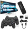 X2 Plus Consola de Videojuegos Retro Emulator 4K, Retro Game Stick con 128G de Almacenamiento 51000+ Juegos Clásicos 40+ Emuladores, Plug & Play con 2 x 2.4G Mandos Inalámbricos para Pantallas