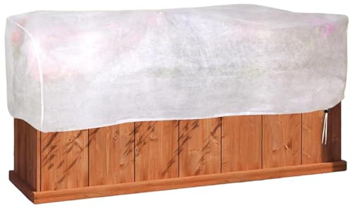 Mihauuke Hochbeet Pflanzenschutznetz, Hochbeet Netz Pflanzenschutz für Gemüsereihen, Wiederverwendbare Frostschutzdecke Für Obst Gemüse Und Kübelpflanzen Im Freien