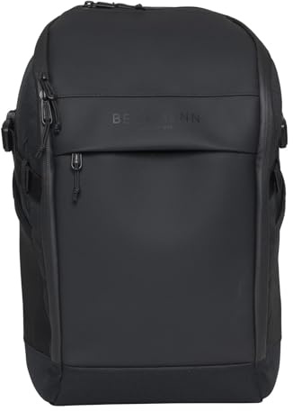 Beckmann Rucksack Freizeitrucksack mit Laptopfach Street Bold Backpack 20L Black schwarz