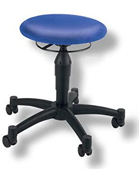Topstar Wellnessstuhl / Hocker BALANCE 10 Stoff blau