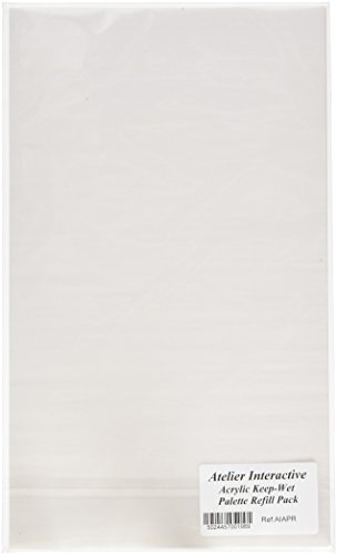 Atelier Interactive Acrylic Keep-Wet Palette Refill Pack
