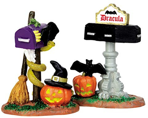 LEMAX - Monster Mailboxes 44740 Briefkästen Halloween Spookytown