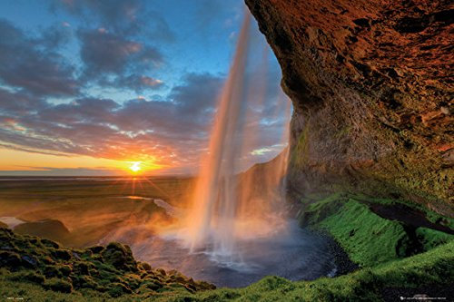 TOM maclie – Waterfall – 61 x 91.5 cm zeigt/Poster