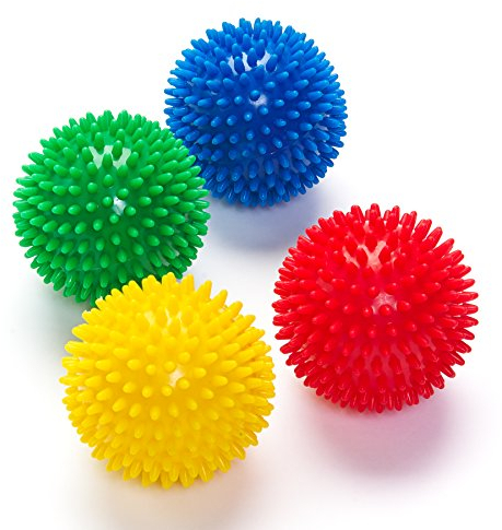 Schwarz Mountain Produkte Deep Tissue Massage Ball mit Spikes Combo