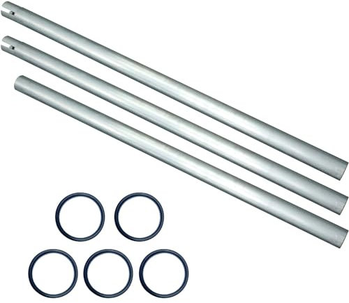 Fotoconic 3 m/3 m Barre Tube en métal pour électrique, manuel Studio Roller Système de support de fond