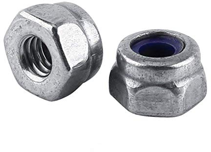 Acciaio Inossidabile SS304 Dado Esagonale Autobloccante Dado Anti-Allentato (M2 100pz)
