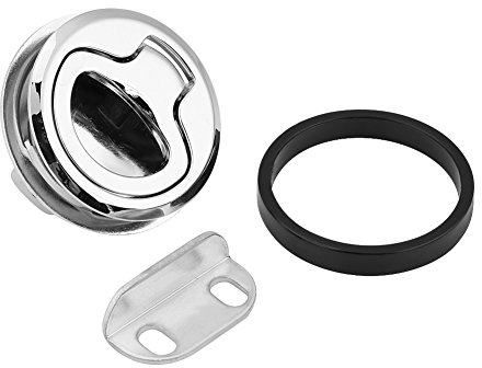 KIMISS Flush Pull Luke,Zinklegierung Flush Pull Luke Slam Latch für RV Marine Boot RV