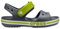Crocs Unisexe Enfant Bayaband Sandal K Sandales, Charcoal, 34/35 EU