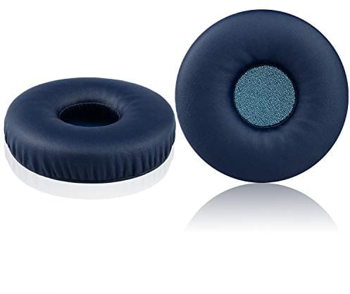 Jarmor WHXB700 Ohrpolster aus Memory-Schaum und Protein-Leder, nur für Sony WH-XB700 Wireless Extra Bass Bluetooth On-Ear-Kopfhörer (blau)