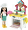 Barbie Chelsea Chef de Pizzas Muñeca Morena con Cocina de Juguete y Accesorios, para niñas y niños +3 años (Mattel GTN63)