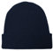 GO HEAVY Herren Long Streetwear Feinstrick Winter Beanie Dunkelblau