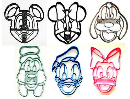 Micky Maus PR1569 Ausstechformen, Minnie und Freunde, 6 Stück
