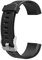 JUNERAIN Cinturino for orologio, accessorio di ricambio colorato for ID115Plus HR Smart Watch, ricambio morbido silicone sportivo cinturino a sgancio rapido, Nero