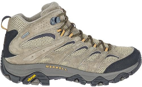 Merrell Herren Moab 3 Mid GTX Wanderschuhe, Pecan, 47 EU