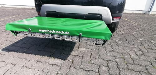 Heck-Pack Heckträger, Wildträger Universal Abdeckplane (1000 x 500mm, grün)