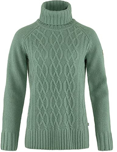 Fjällräven Damen Övik Cable Knit Pullover Kapuzenpullover Hoodie