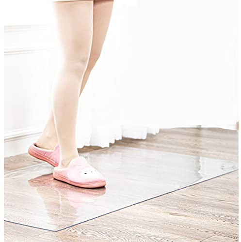 Transparent Pvc Chair Mat, Carpet Floor Protector Mat, 60x80/90x100cm Clear Plastic Floor Mat, Household Waterproof and Non-slip Chair Mat, Protector for Desks and Chairs,60x70cm/23.6 * 27.6in