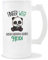 Planetee Bierkrug Heidi | Finger Weg! | Vorname Panda Bierglas mit Spruch lustig Pint Geschenkidee zum Geburtstag