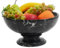 Radicaln Frutero de mármol negro de 10.0 x 5.0 in, hecho a mano, para decoración de cocina, frutero decorativo ideal para decoración de mostrador de cocina