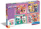 Clementoni Disney Super Kitties Puzzle 4 in 1 - Disney Puzzle für Kinder ab 3 Jahren - Geschicklichkeitsspiel für Kinder von Clementoni 21531