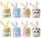 Geschenktüten Set,TANGGER 50pcs Süssigkeiten Beutel Süße Partytüte Tierohr Tüten Süßigkeiten Kekse und Geschenke,Tüten Kindergeburtstag mitgebsel,Candy Bar Zubehör