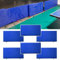 Tischtennis-Zaun 6er-Set Tischtennisplatz-Absperrung – Ping-Pong-Schallwand-Feldzaun-Umrandungsblock für Tischtennisplatz – Platzumrandungs-Absperrblock für schnelleres und einfacheres Aufnehmen